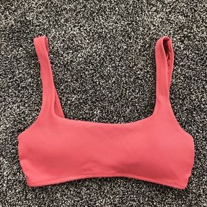 Aerie scoop bikini top